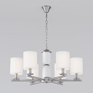 Подвесная люстра Caprera 60146/6 никель Smart