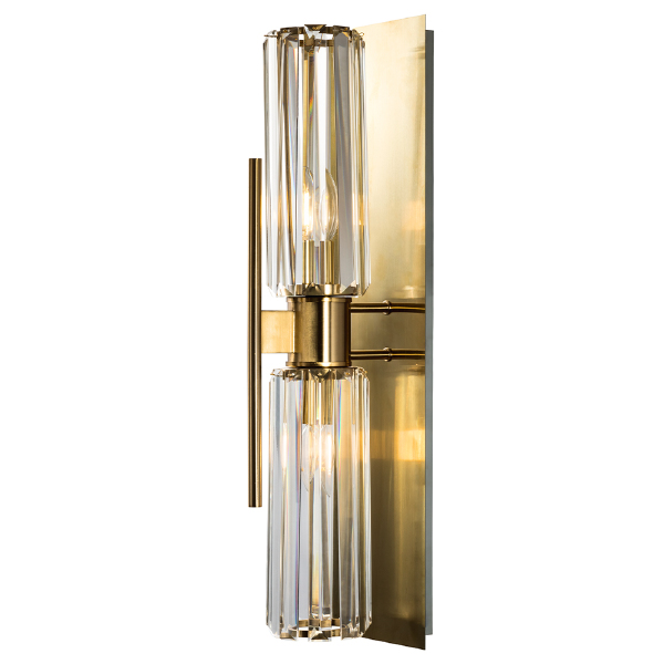 Настенное бра Magdolina MAGDOLINA AP2 BRONZE/TRANSPARENTE