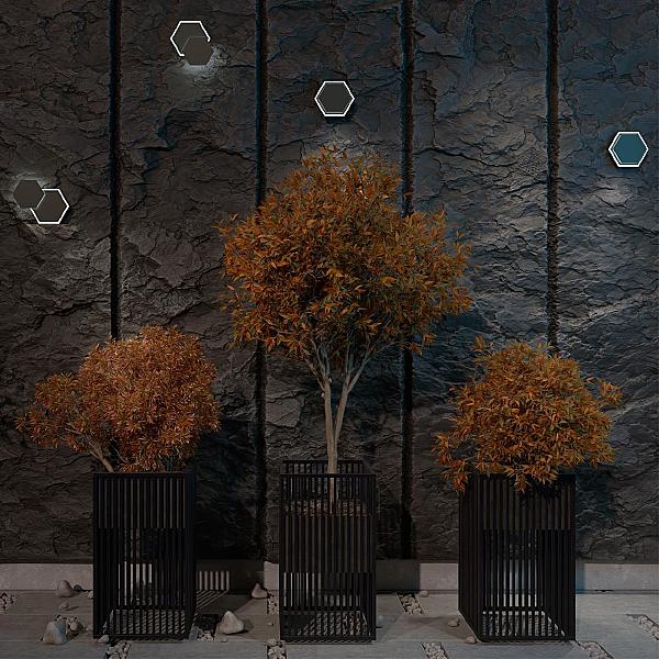 Уличный настенный светильник Smena 359163