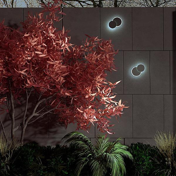 Уличный настенный светильник Smena 359164