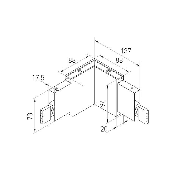 Светильник подвесной Lineair Flat 031531