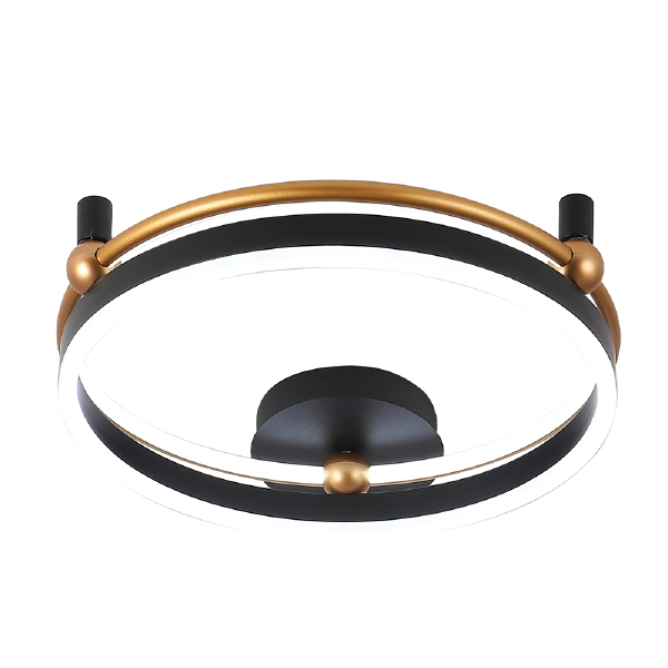 Потолочная люстра Fernando FERNANDO PL48W LED BLACK/GOLD