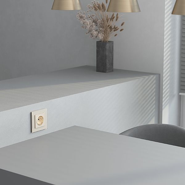 Рамка Werkel W0013111/ Рамка на 1 пост Senso (шампань, стекло soft-touch)