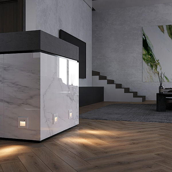 Встраиваемый светильник Werkel W1154601/ Встраиваемая LED подсветка три режима с датчиком движения (белый)