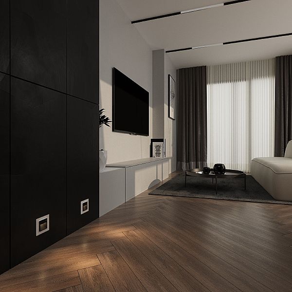 Встраиваемый светильник Werkel W1154608/ Встраиваемая LED подсветка три режима с датчиком движения (черный матовый)