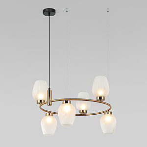 Подвесная люстра Alva 30183/6 латунь Smart