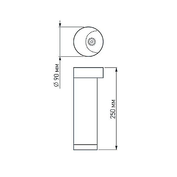 Уличный наземный светильник Arlight 020347