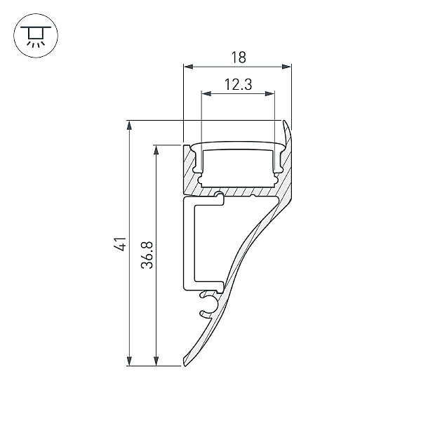 Профиль Arh-Con 018828