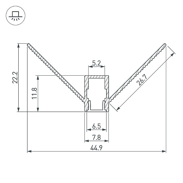 Профиль Arlight 034973
