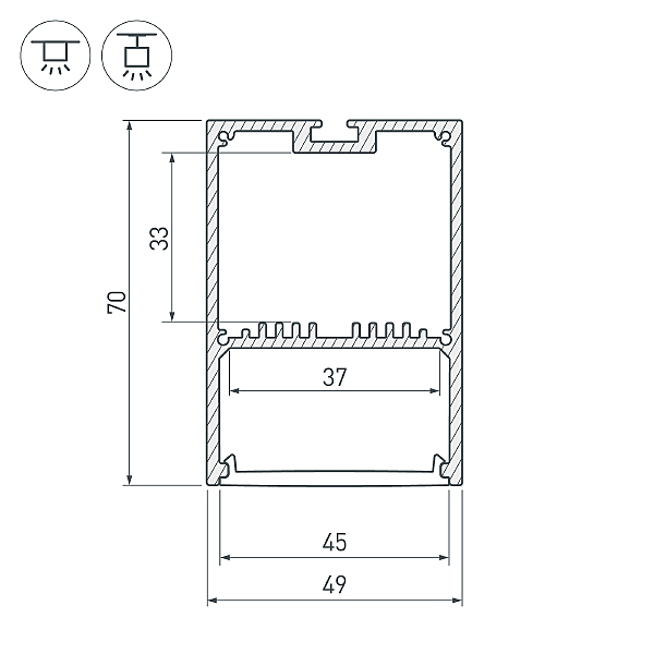 Профиль Sl-Line 019297