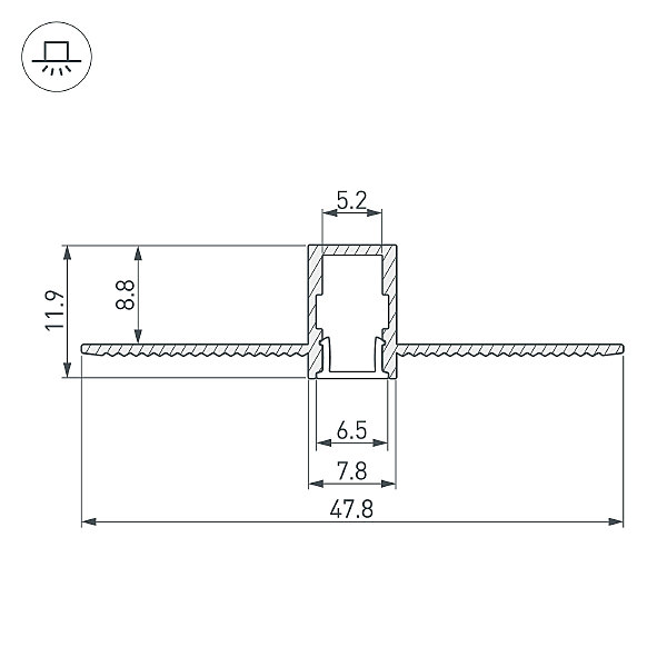 Профиль Arlight 034986
