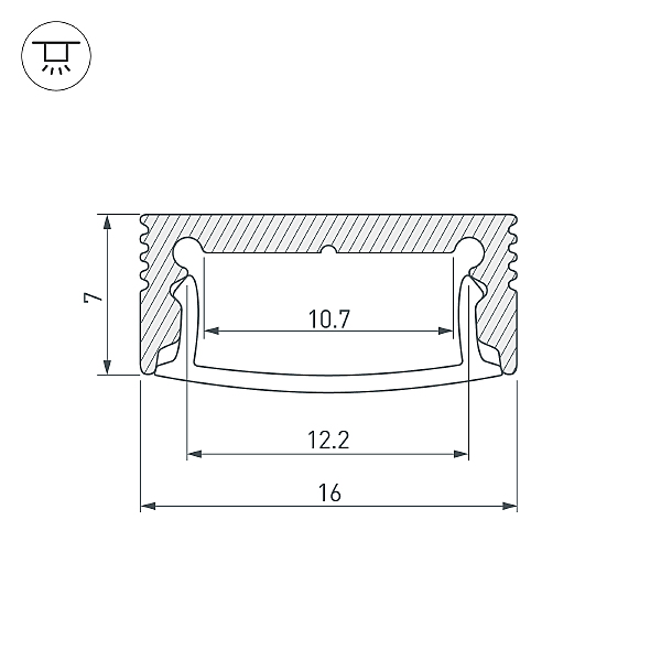 Профиль Arlight 037110