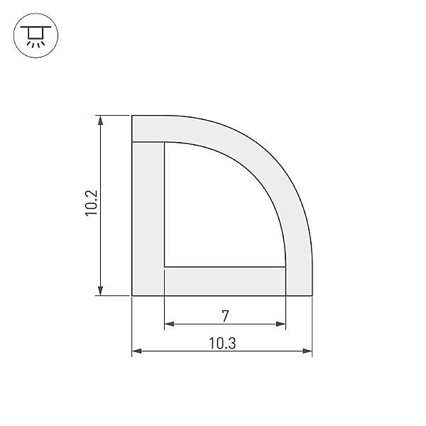 Профиль Arlight 023301