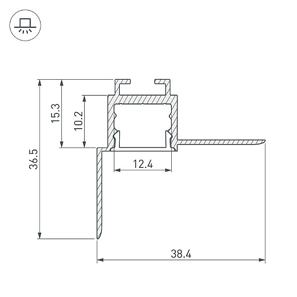 Профиль Arlight 034979