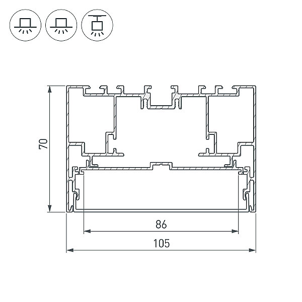 Профиль S2-Line 021175