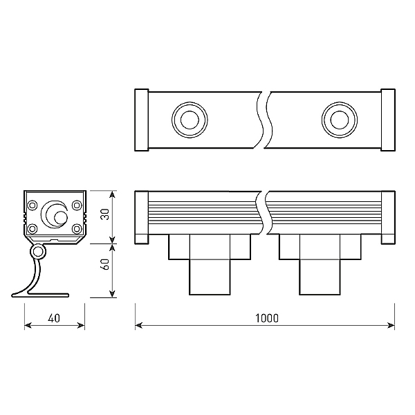 Прожектор уличный Arlight 024299