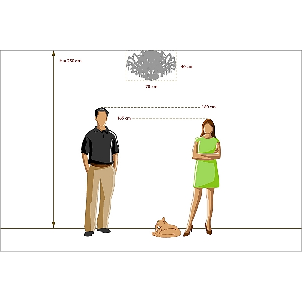 Потолочная люстра Луиза 383010106