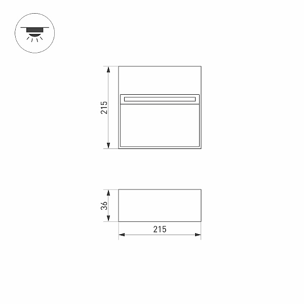 Подсветка для ступеней Arlight 029958