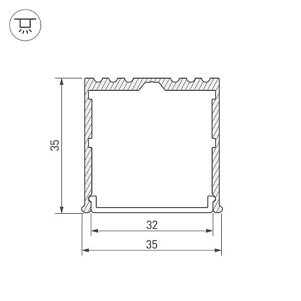 Профиль Arlight 036136