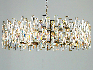 Подвесная люстра 10120 10123+9/C gold