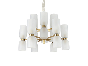 Подвесная люстра 3640 3646+6/C brass