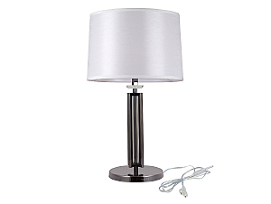 Настольная лампа 4400 4401/T black glossy без абажура нестандарт