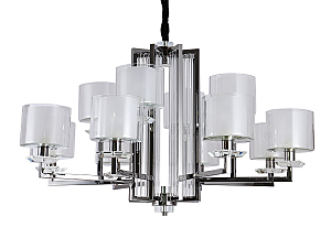 Подвесная люстра 4401 4408+4/C black glossy