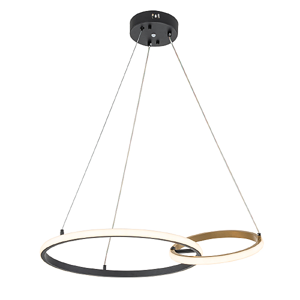 Подвесная люстра Relation 10230/2LED Black/Gold