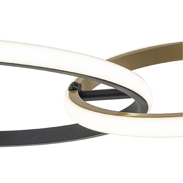 Подвесная люстра Relation 10230/2LED Black/Gold