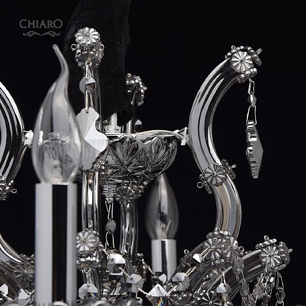 Хрустальная люстра Chiaro Дориана 477010308