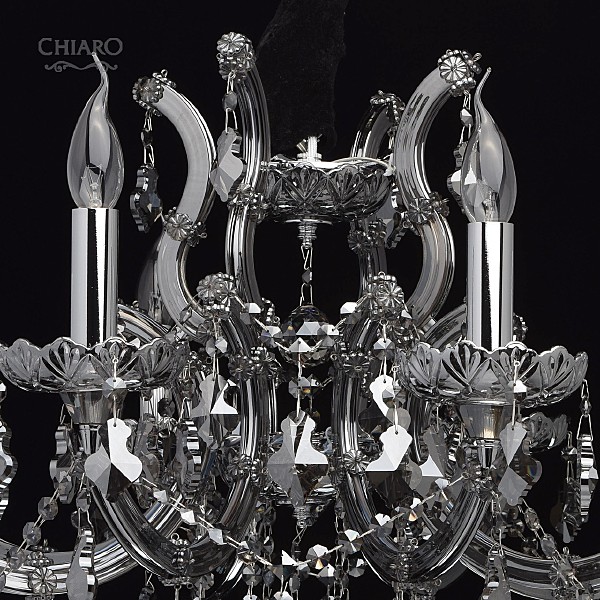 Хрустальная люстра Chiaro Дориана 477010308