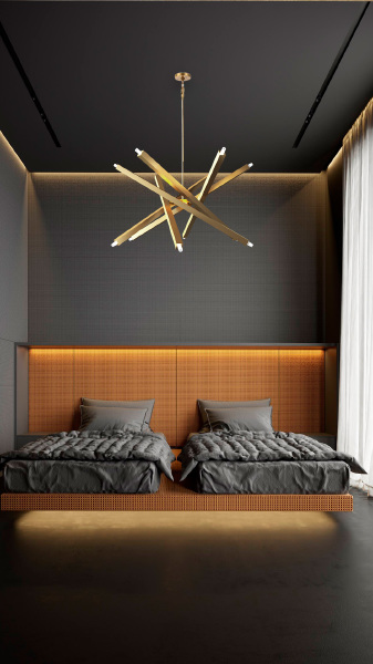 Подвесная люстра Madison 0793CL-12GD