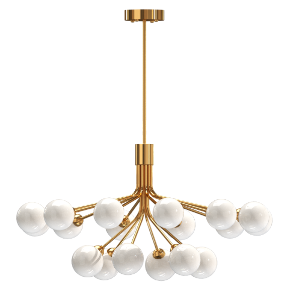 Люстра на штанге Lola 0856CL-18CO