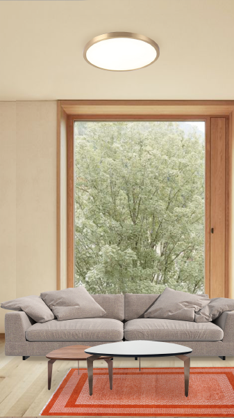 Светильник потолочный Medelina 0888CL-50GD