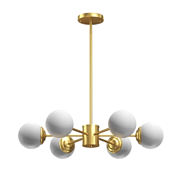 Люстра на штанге Lola 0922CL-6AB