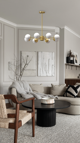 Люстра на штанге Lola 0922CL-8AB