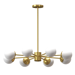 Люстра на штанге Lola 0922CL-8AB