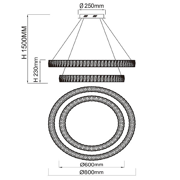 Подвесная люстра Chiaro Гослар 498012202