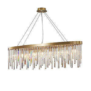 Подвесная люстра Dzhillian LH0048/8PO-BR-CL