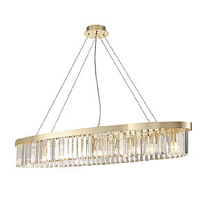 Подвесная люстра Daneil LH0057/8PO-GD-CL