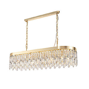 Подвесная люстра Dzhokin LH0059/10PO-GD-CL