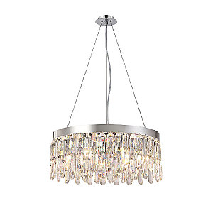 Подвесная люстра Dzhokin LH0059/8P-CR-CL