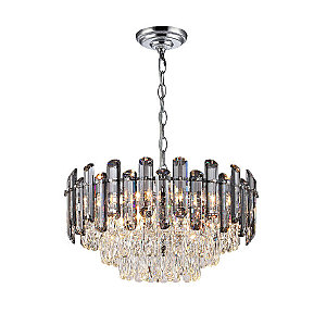 Подвесная люстра Iterri LH0061/10P-CR-SMK-CL