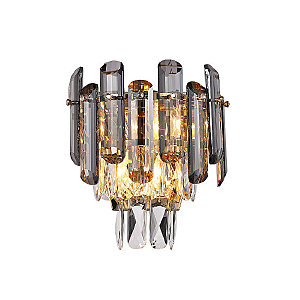 Настенное бра Iterri LH0061/2W-GD-SMK-CL