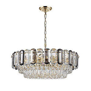 Подвесная люстра Bernat LH0062/10P-GD-SMK-CL