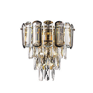 Настенное бра Bernat LH0062/2W-GD-SMK-CL