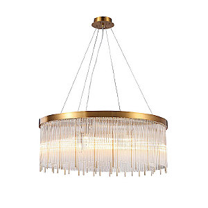 Подвесная люстра Dzhozu LH0063/7P-GDBR-CL