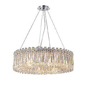 Подвесная люстра Dzhudita LH0064/8P-CR-CL