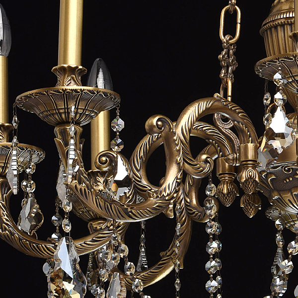 Хрустальная люстра Chiaro Габриэль 491010808