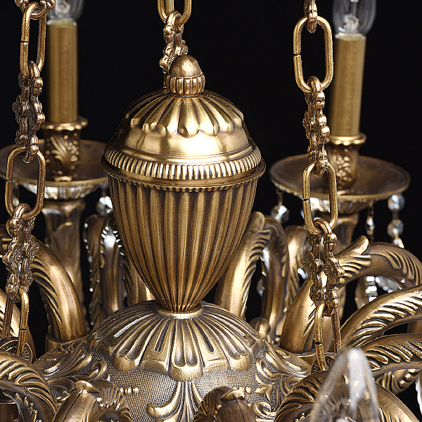 Хрустальная люстра Chiaro Габриэль 491010712